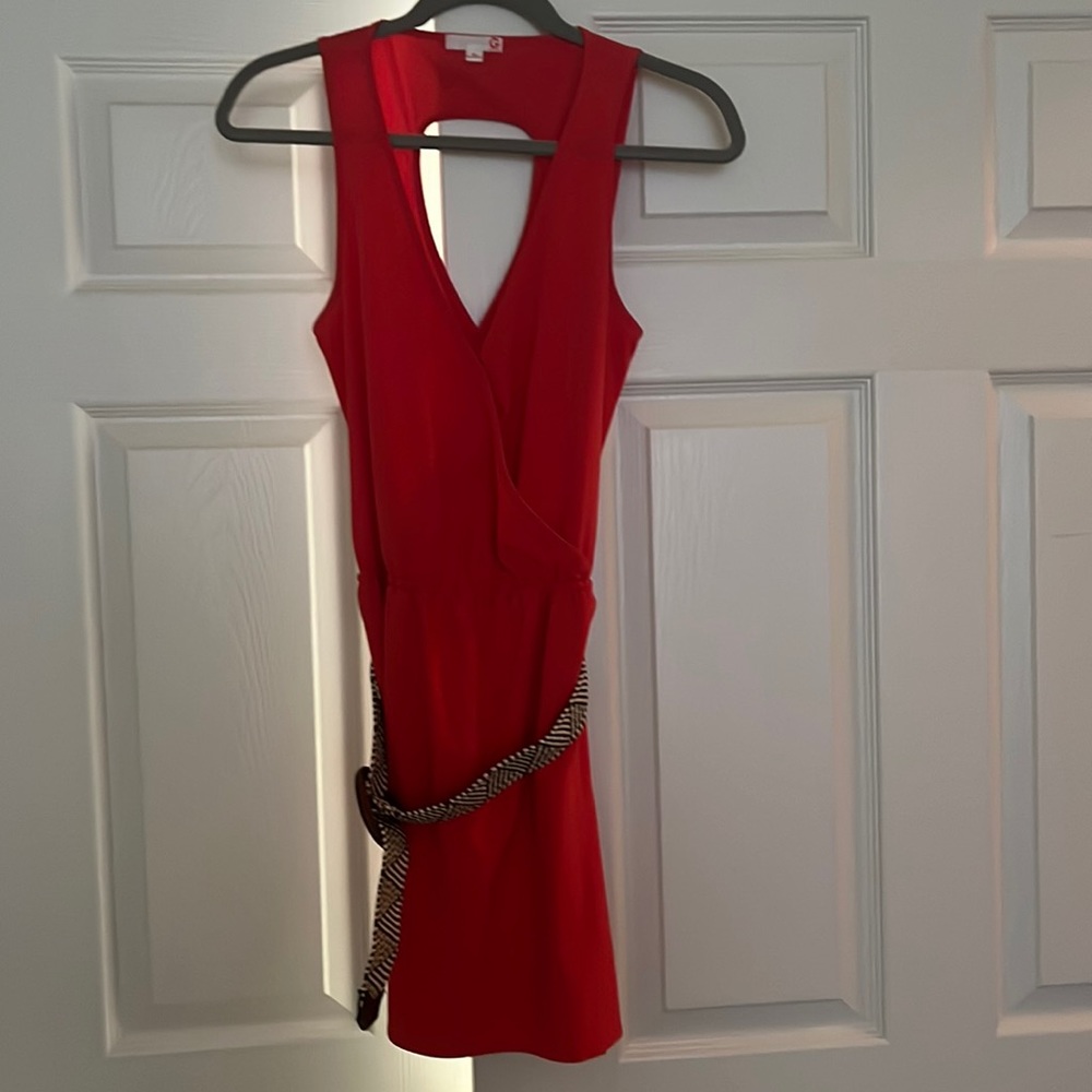 G by Guess dress with removal belt